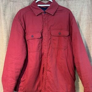 Vineyard Vines Red Windbreaker Jacket